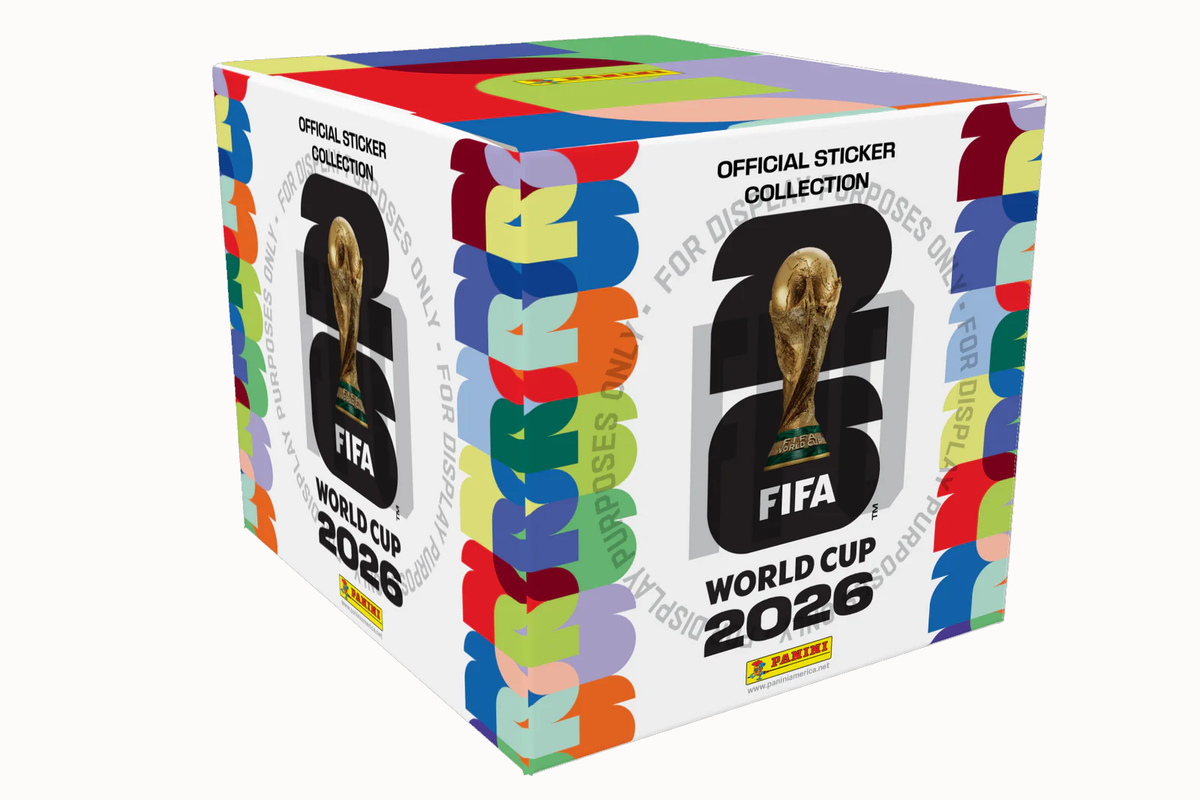 Panini World Cup 2026 – Kit Album + 3 Sachets + 40 Pochettes Exclusives – Collection Football Officielle – Dès 5 Ans