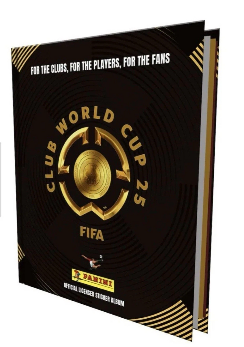 FIFA Club World Cup 2025 Stickers - Hardcover Album + 100 Pack