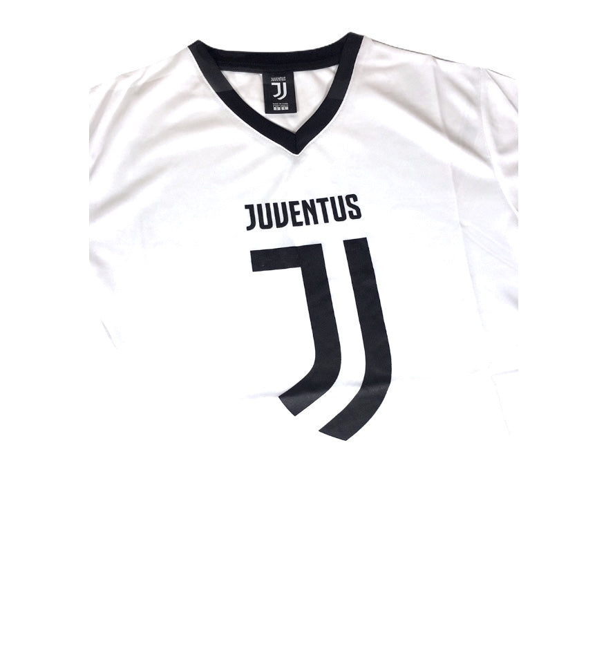 Juventus 2024 Pre-Match Logo Jersey - White / Black
