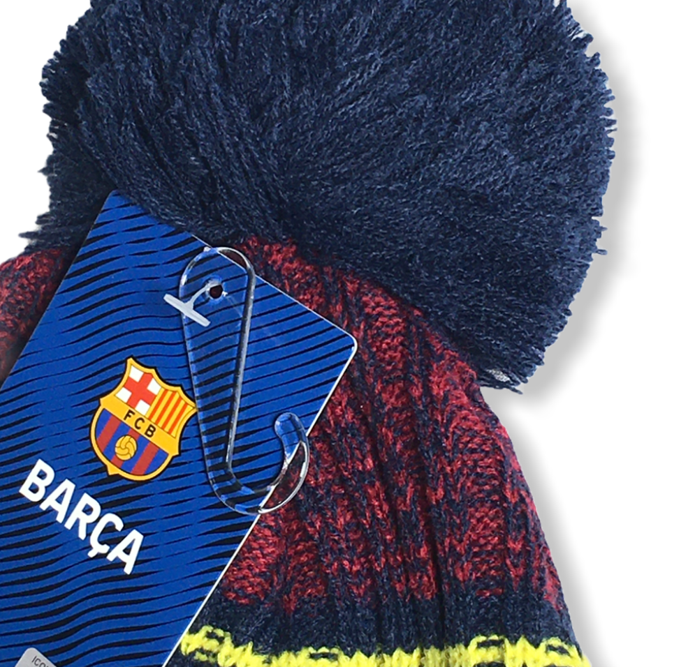 Barcelona 2024 Knit Winter Pom Beanie