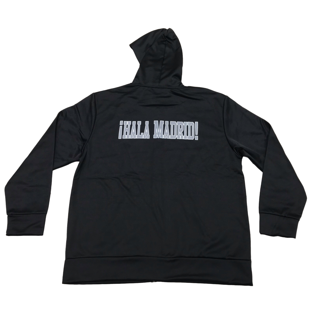 Real madrid top zip hoodie