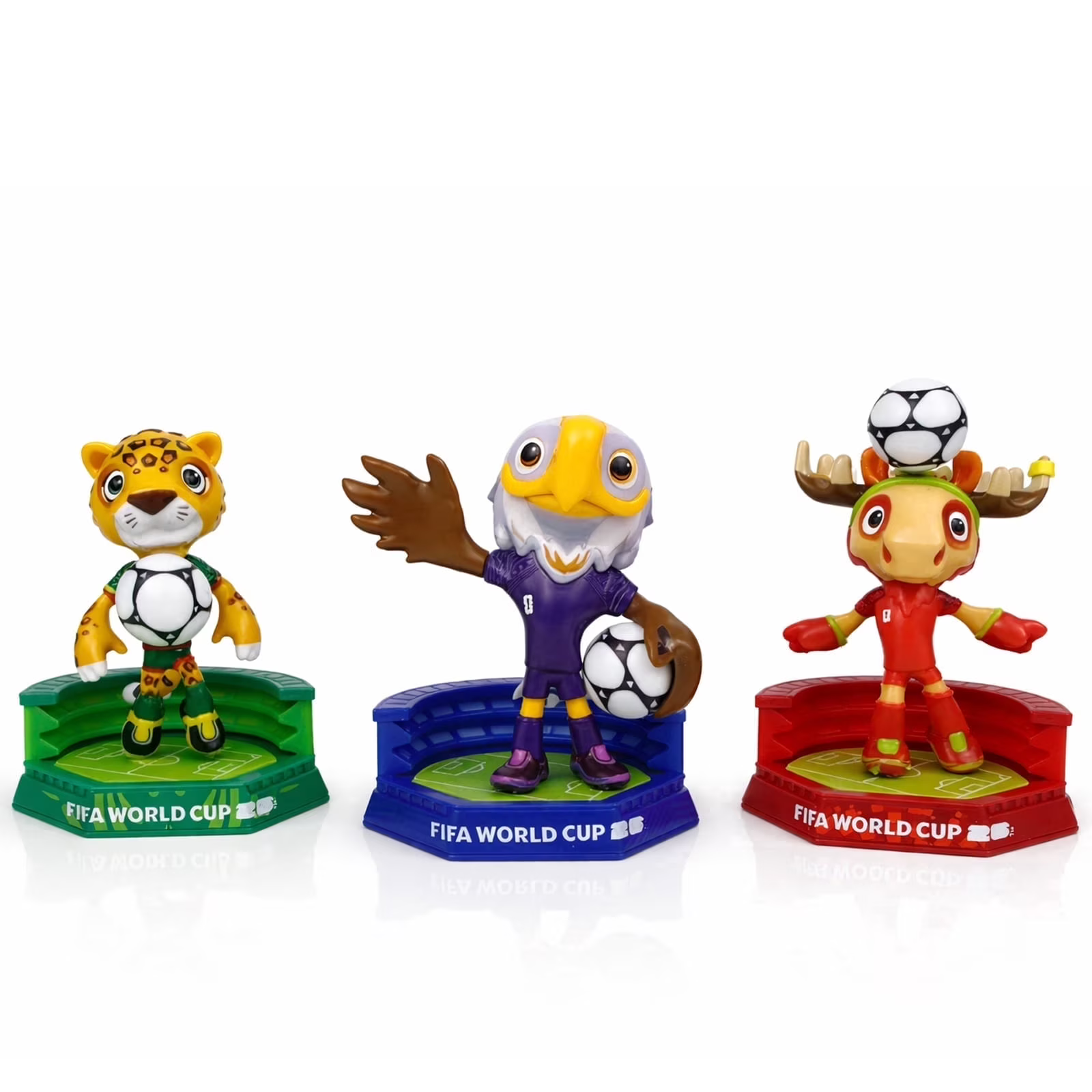 FIFA 2026 World Cup Mascots Toy Figurine Set – SoccerGearCentral