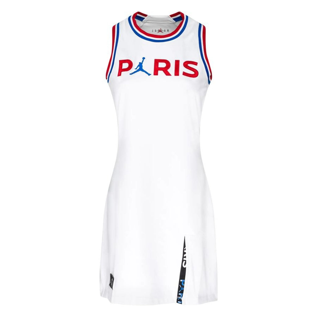 Nike PSG Paris Saint Germain White Jersey Dress Limited Edition