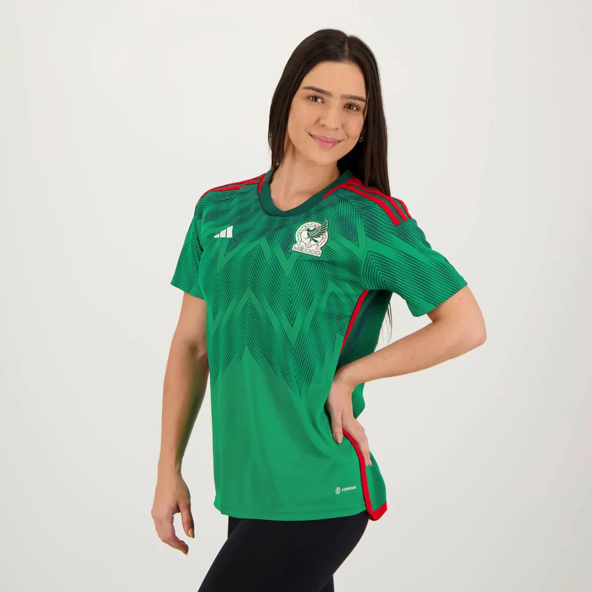 Mexico 2022 adidas Women's Home Jersey - Green