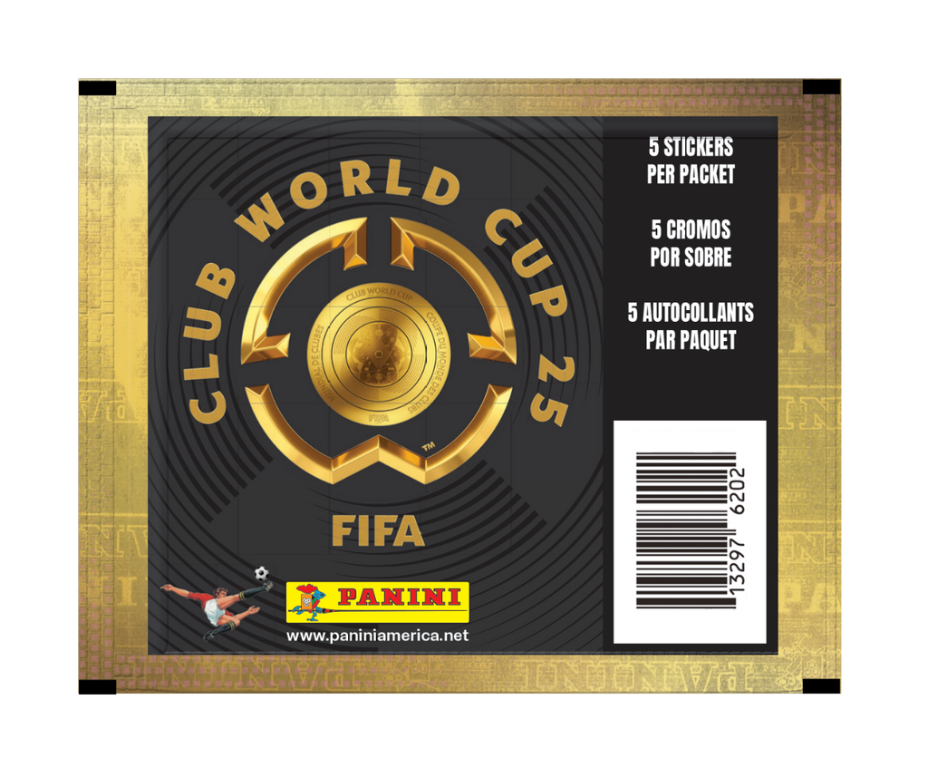 Panini USA FIFA Club World Cup 2025 Official Sticker Collection - 20 PACK