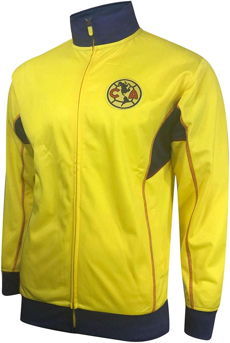 Club America 2022 Track Jacket - Gold / Blue – SoccerGearCentral