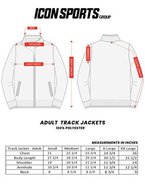 thumbnail image 2 of Icon Sports Liverpool FC Full Zip Track Jacket – Official Licensed Merchandise – Red & Black 2 of 5