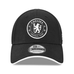 Chelsea FC New Era 9FORTY Adjustable Snapback Hat - Black