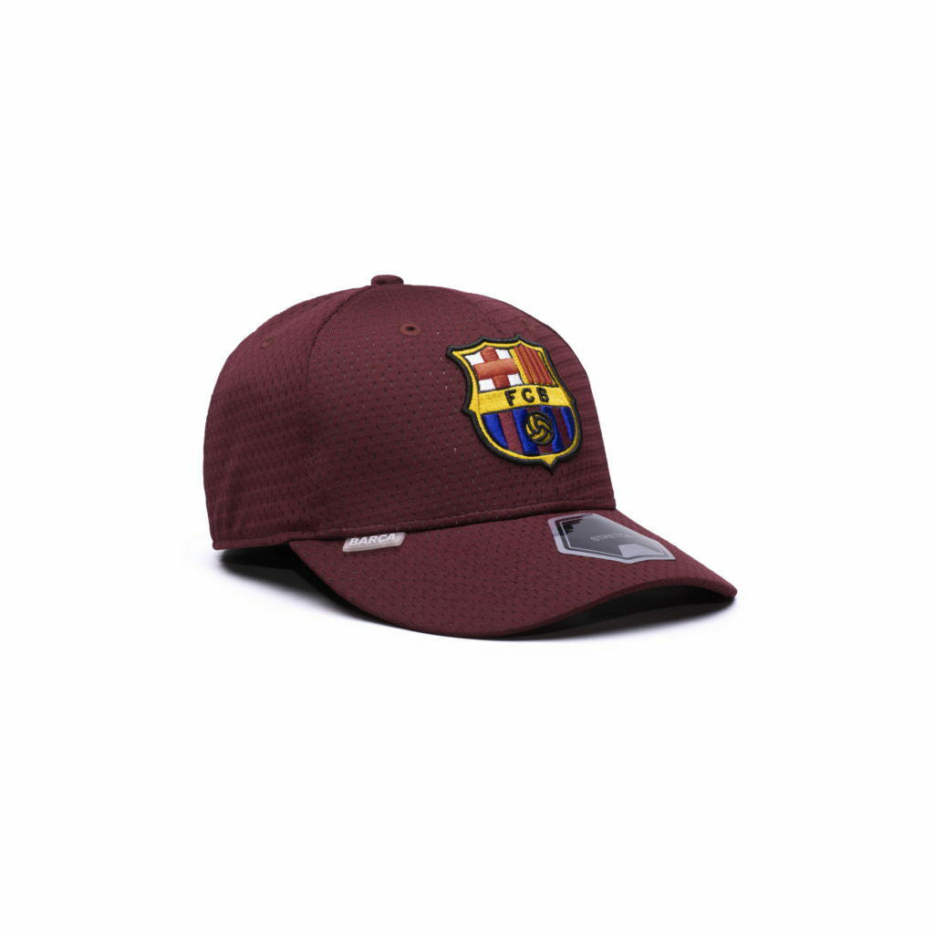Barcelona 2023 Premium Fi Collection Baseball Hat - Burgundy
