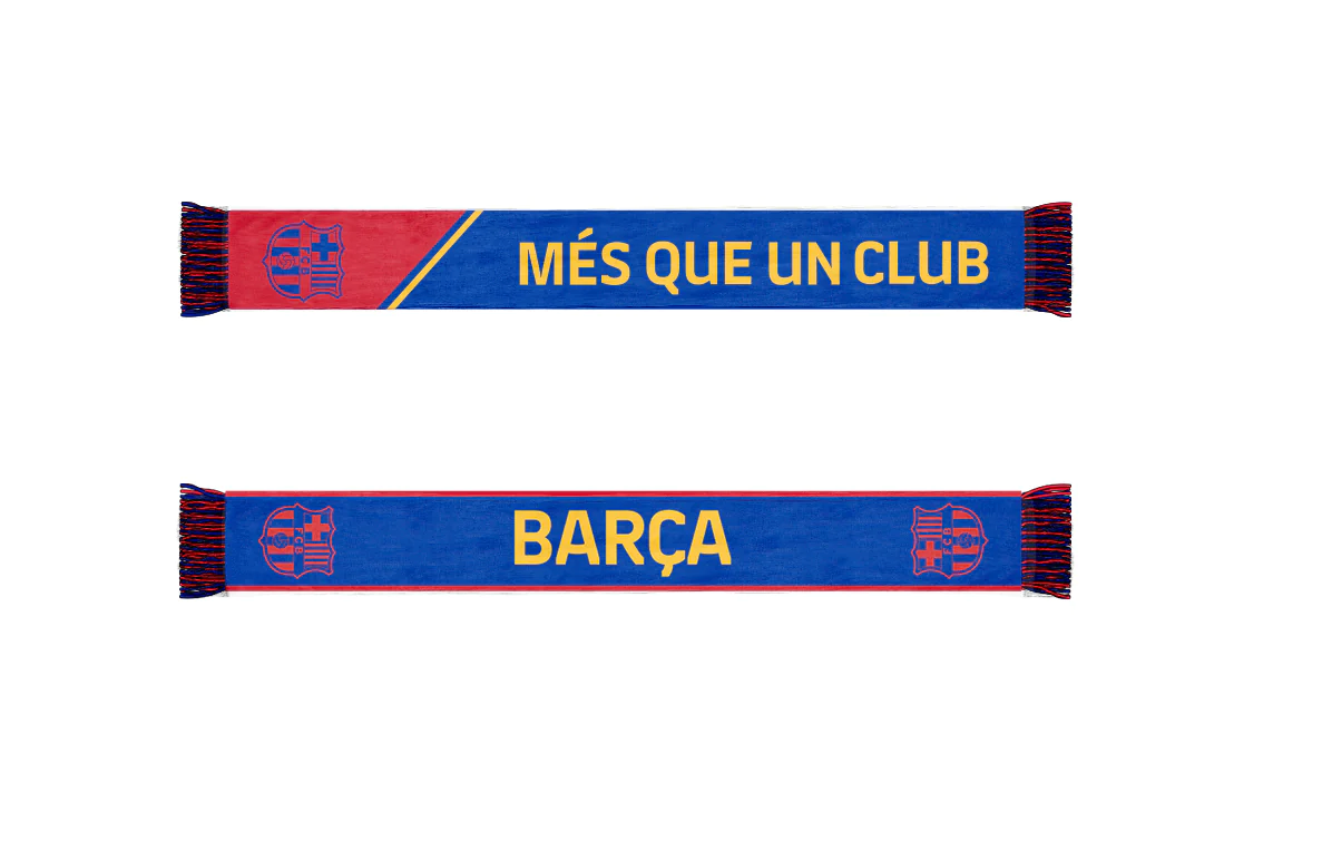 Barcelona Facet Reversible Supporter Scarf - 60