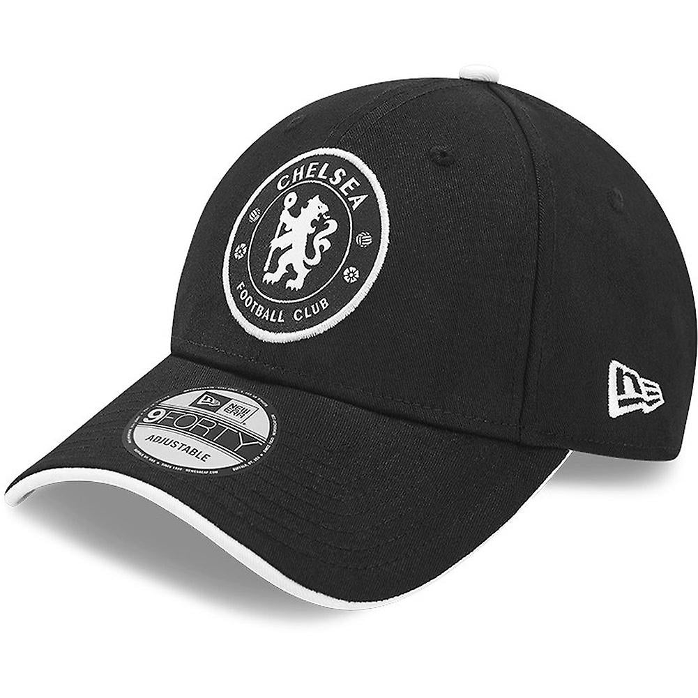 Chelsea FC New Era 9FORTY Adjustable Hat Black