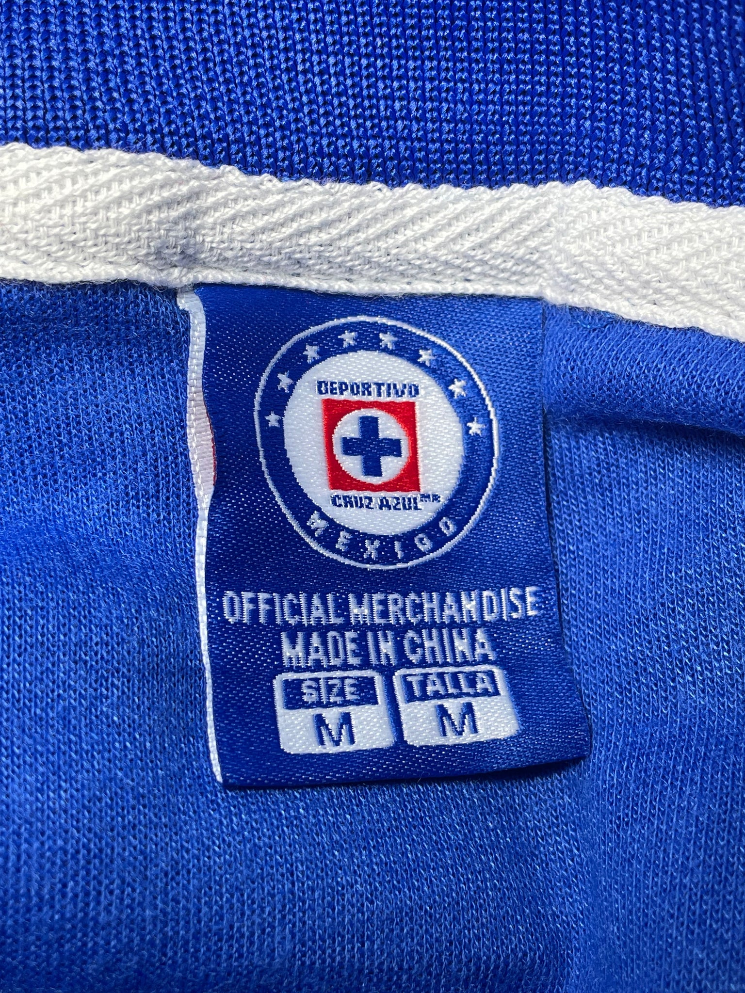 Cruz Azul 2024 Men's Track Jacket - Blue / White