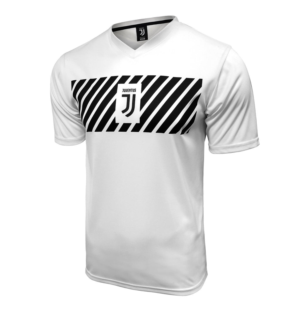 Juventus 2020 Logo Training Jersey Shirt Top Ronaldo White Black