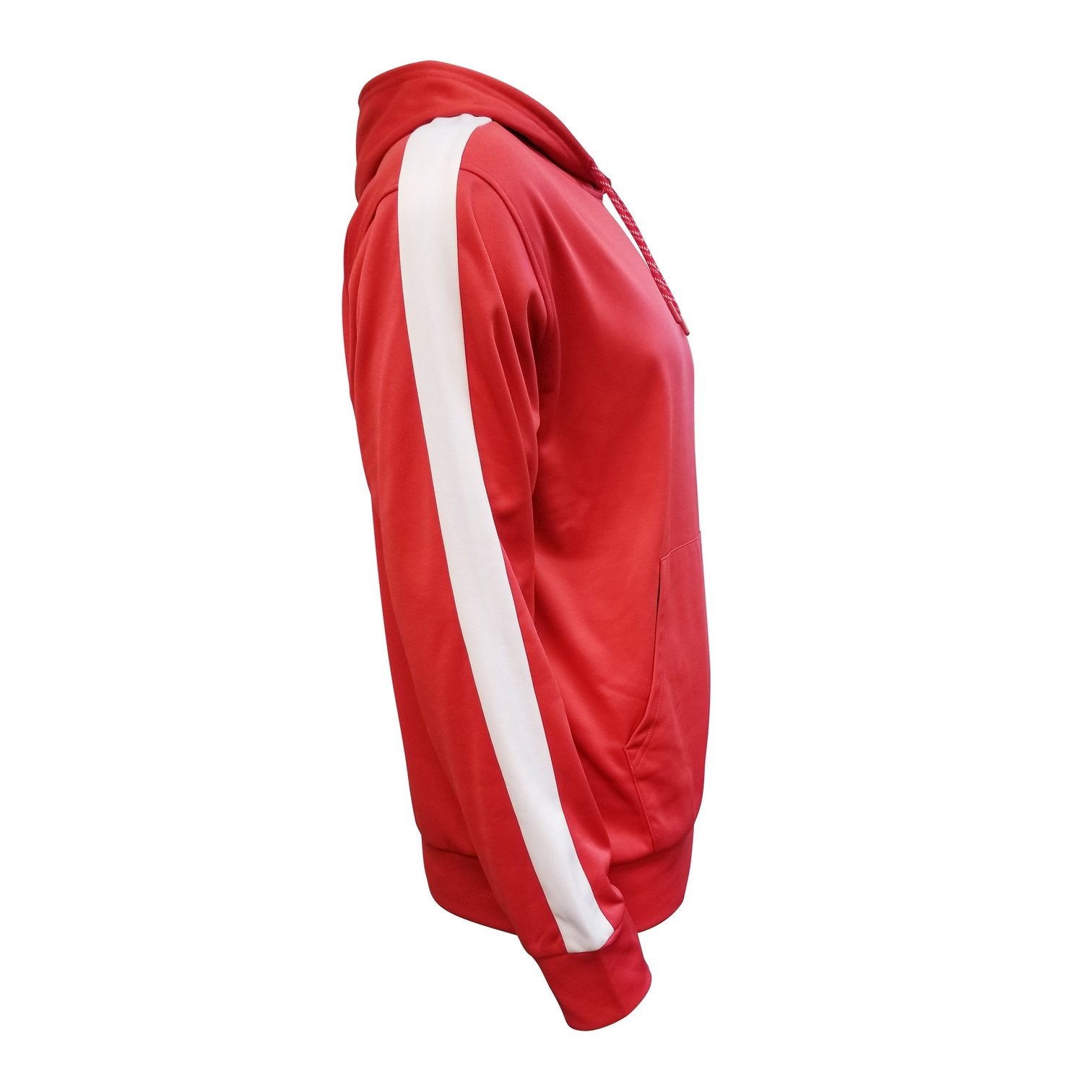 Liverpool FC Side Step Men's Red Pullover Hoodie Sweatshirt