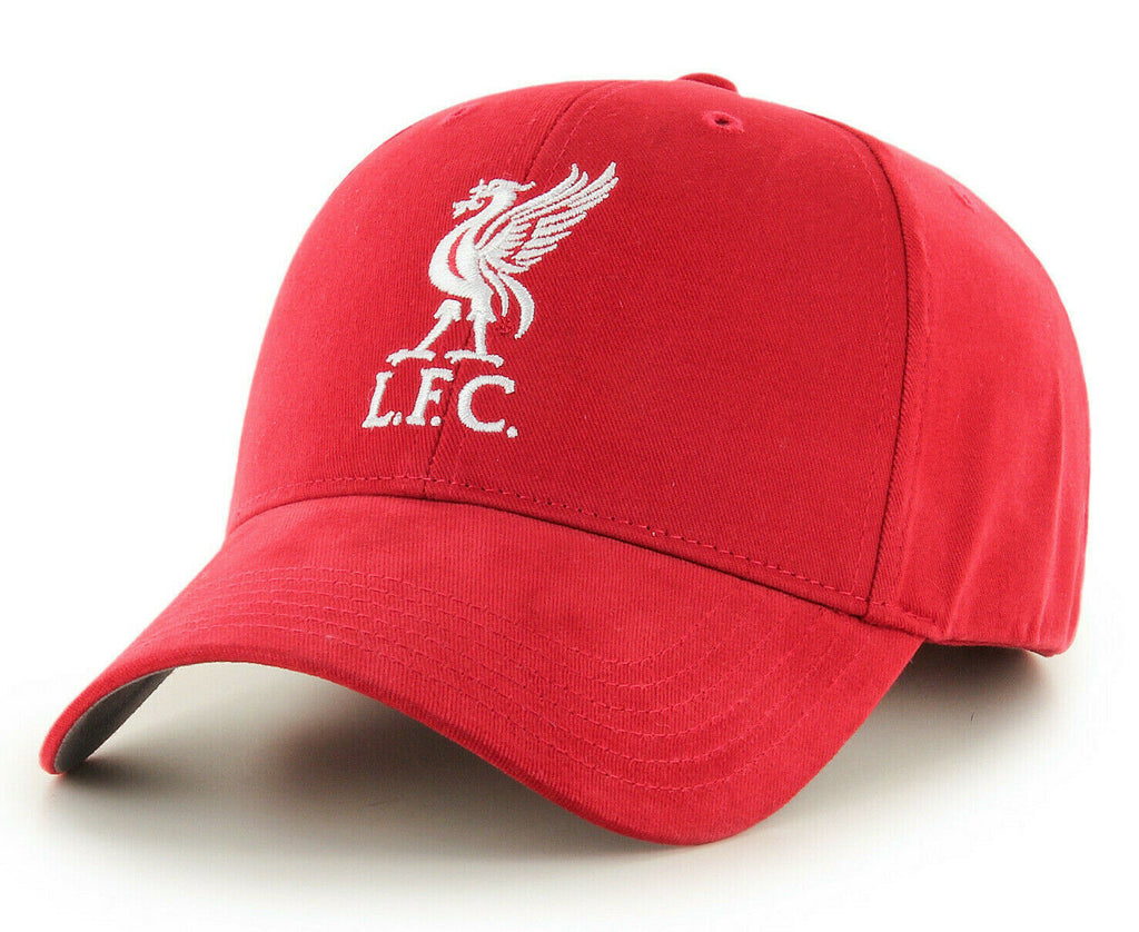Liverpool FC Red Baseball Hat Cap Football Soccer EPL Official Team Gear OSFA