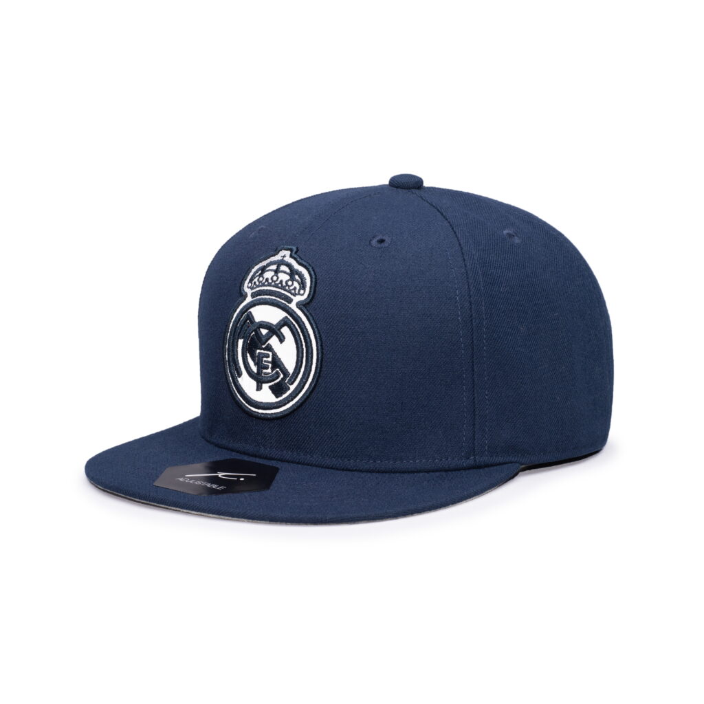 Real Madrid 2023 Premium Fi Collection Blue Baseball Hat Reflective Braveheart Adjustable