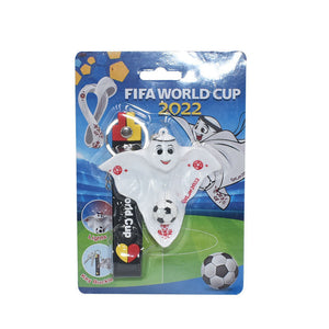 2022 Qatar Football World Cup Mascot Cloak Doll Key Chain