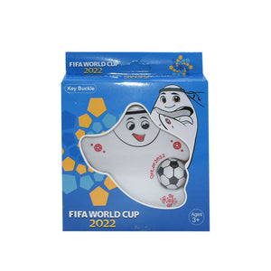 2022 Qatar Football World Cup Mascot Cloak Doll Key Chain