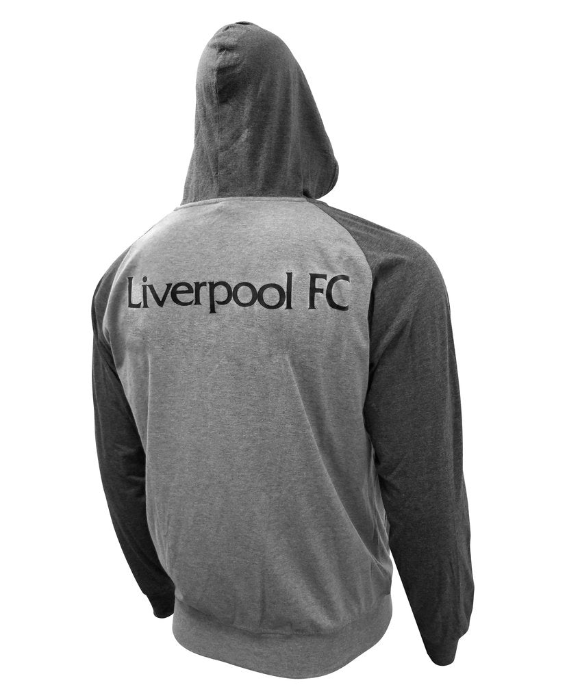 Liverpool FC Full Zip Lightweight Summer Hoodie Jacket
