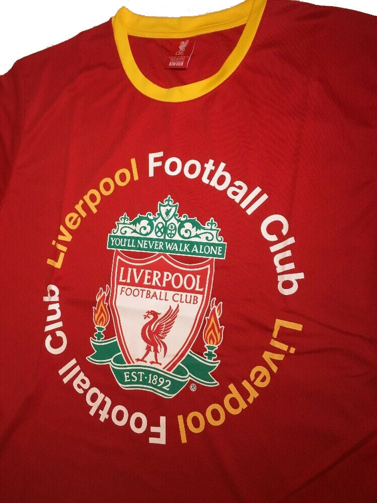 Liverpool FC Red Poly Training Jersey Tee