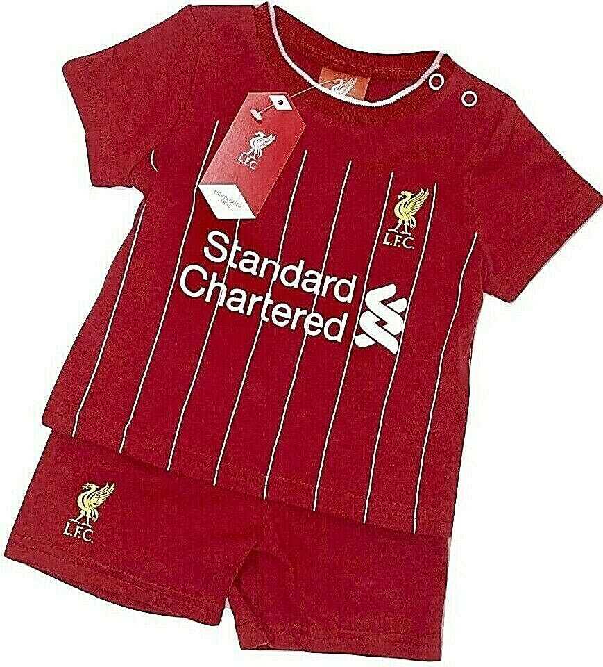 Liverpool FC 2020 Baby Toddler Jersey Shirt & Shorts Kit